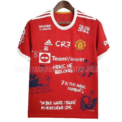 camiseta manchester united edición ronaldo 2021-22