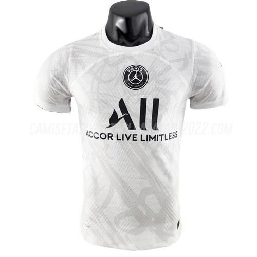 camiseta paris saint-germain edición de jugador rem1 blanco 2022