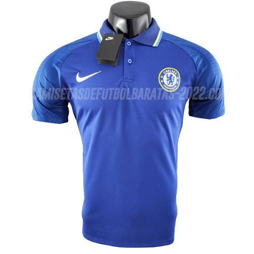 camiseta polo chelsea azul 2022-23