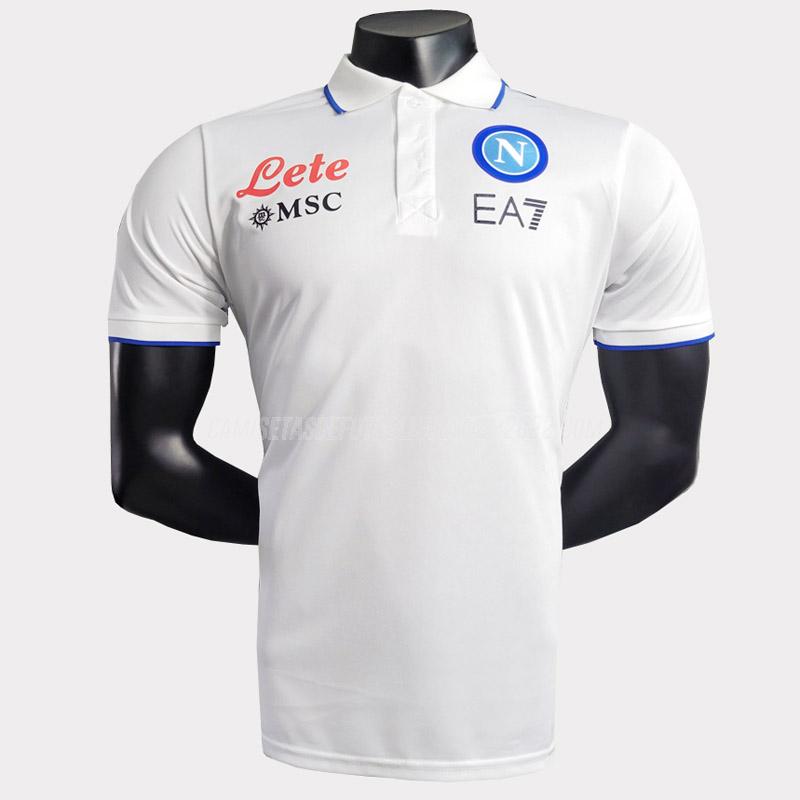 camiseta polo de la napoli blanco 2023-24