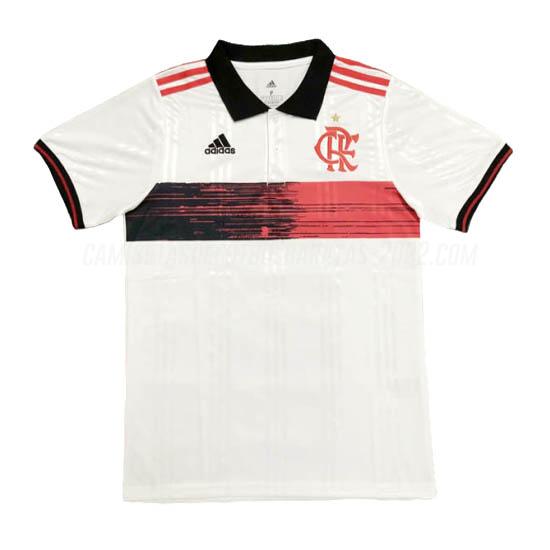 camiseta polo flamengo blanco 2020-21