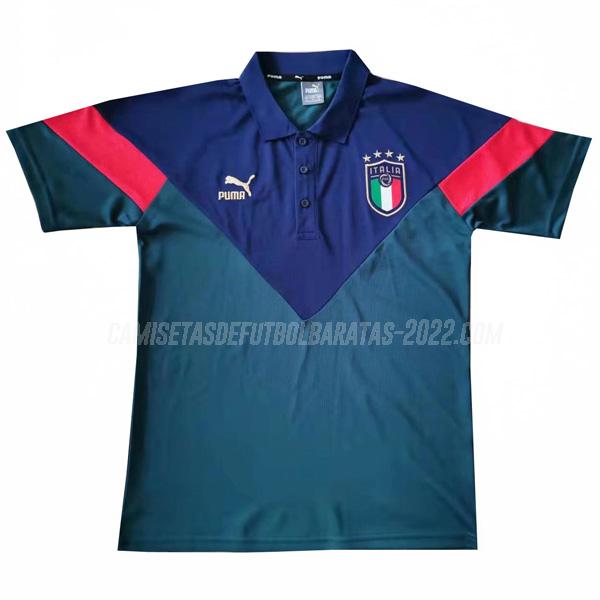 camiseta polo italia verde 2019-2020