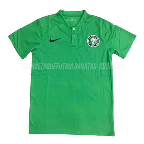 camiseta polo nigeria verde 2020-21