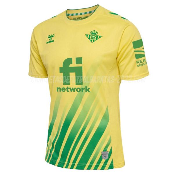 camiseta real betis portero amarillo 2022-23