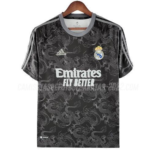 camiseta real madrid dragón edición especial negro 2022-23