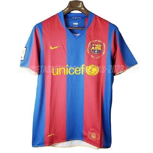 camiseta retro 1ª equipación barcelona 2007-2008