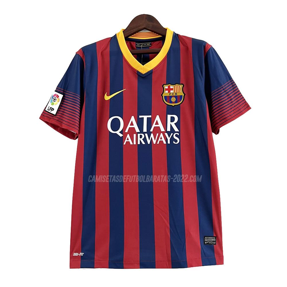 camiseta retro 1ª equipación barcelona 2013-14