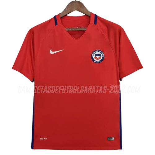 camiseta retro 1ª equipación chile 2016-17