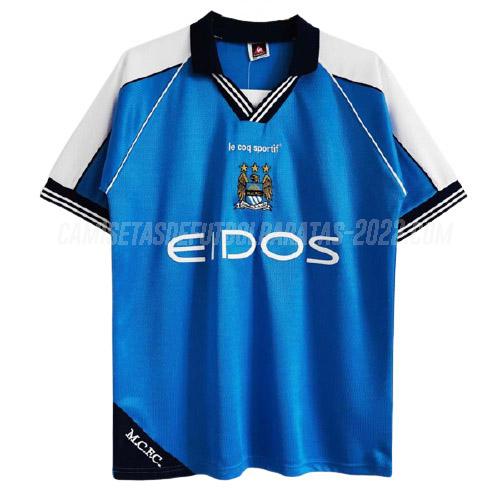 camiseta retro 1ª equipación manchester city 1999-2000