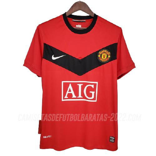 camiseta retro 1ª equipación manchester united 2009-2010
