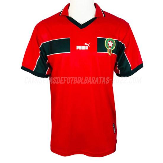 camiseta retro 1ª equipación marruecos 1998