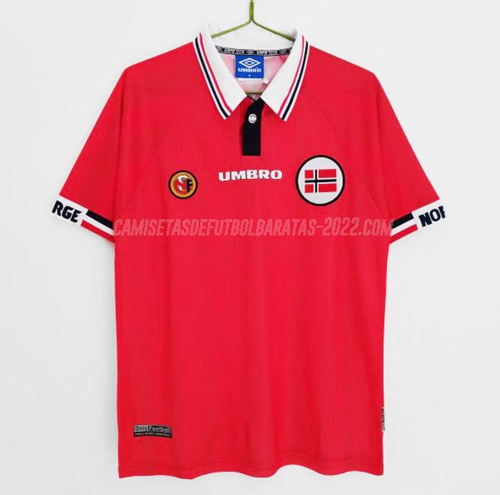  camiseta retro 1ª equipación noruega 1998 