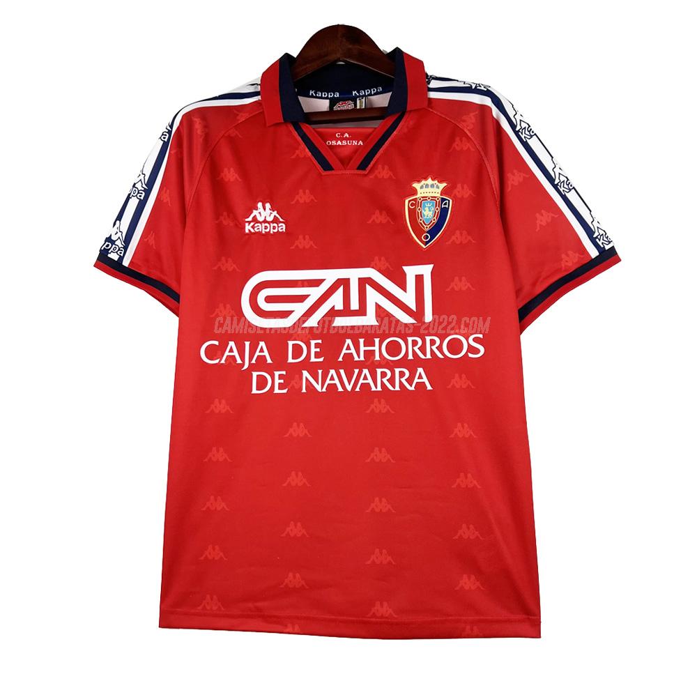 camiseta retro 1ª equipación osasuna 1995-97