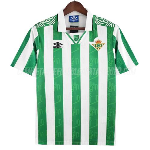 camiseta retro 1ª equipación real betis 1994-95