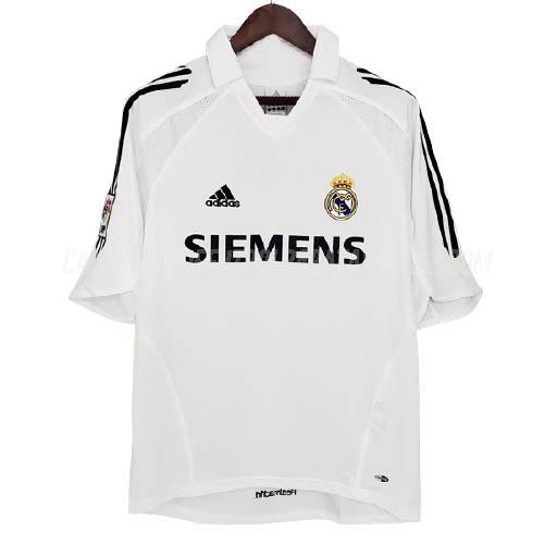 camiseta retro 1ª equipación real madrid 2005-2006