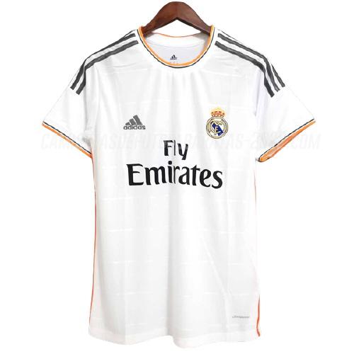 camiseta retro 1ª equipación real madrid 2013-14