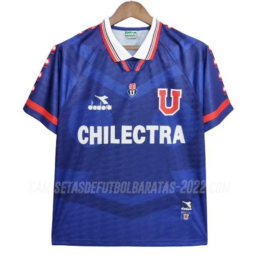 camiseta retro 1ª equipación universidad de chile 1996