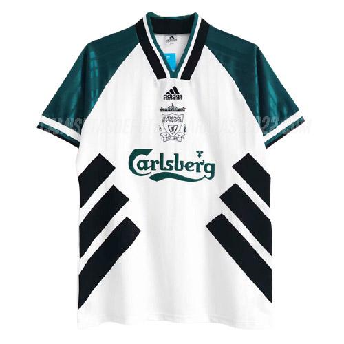 camiseta retro 2ª equipación liverpool 1993-95