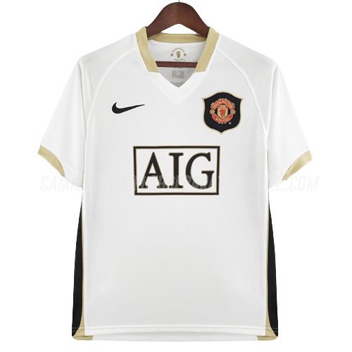 camiseta retro 2ª equipación manchester united 2006-2007