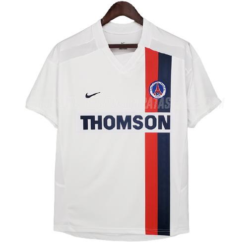 camiseta retro 2ª equipación paris saint-germain 2002-2003