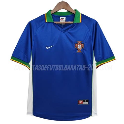 camiseta retro 2ª equipación portugal 1998