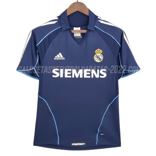 camiseta retro 2ª equipación real madrid 2005-2006
