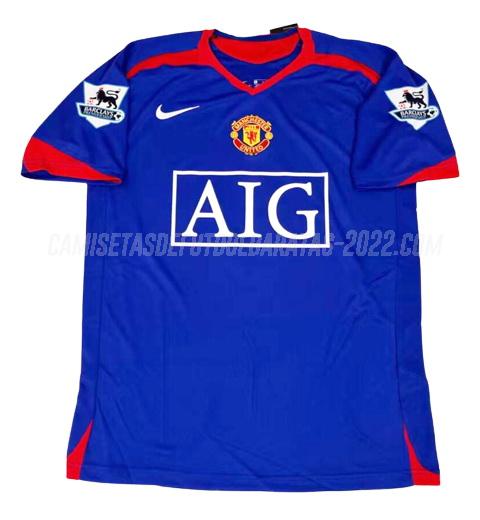 camiseta retro 3ª equipación manchester united 2006-2007