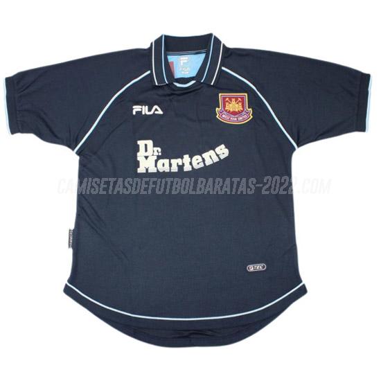 camiseta retro 3ª equipación west ham united 1999-2000