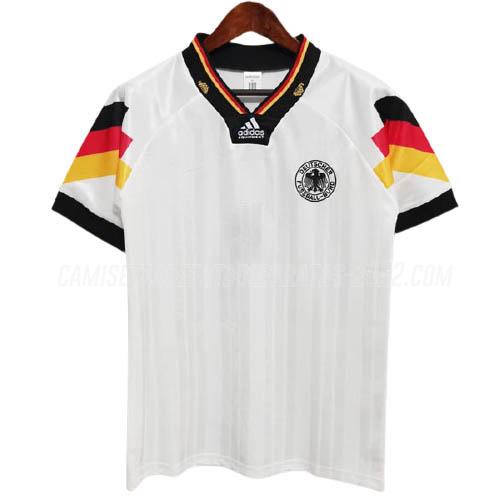 camiseta retro de la 1ª equipación alemania 1992