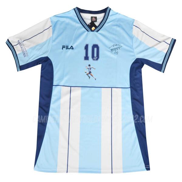 camiseta retro de la 1ª equipación argentina 2001