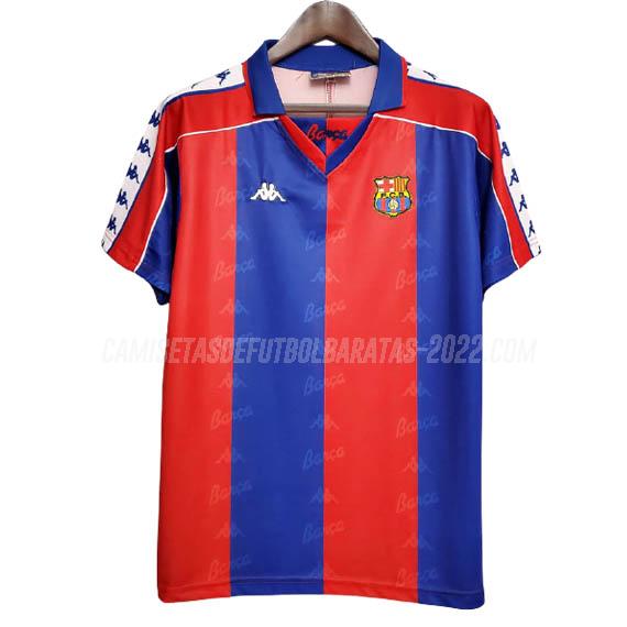 camiseta retro de la 1ª equipación barcelona 1992-1995