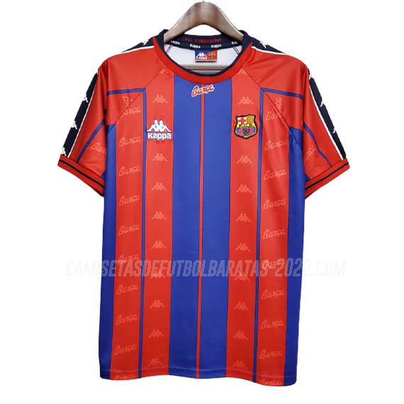 camiseta retro de la 1ª equipación barcelona 1997-1998