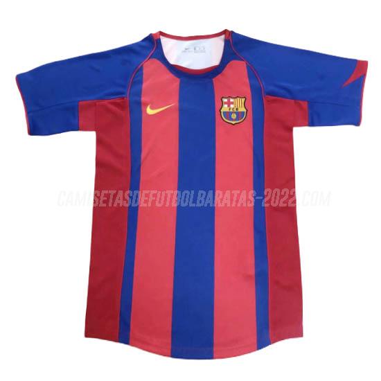 camiseta retro de la 1ª equipación barcelona 2004-2005