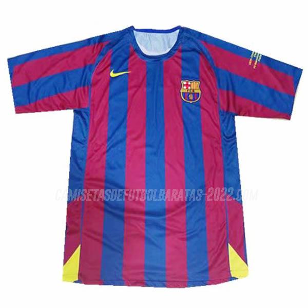 camiseta retro de la 1ª equipación barcelona 2006