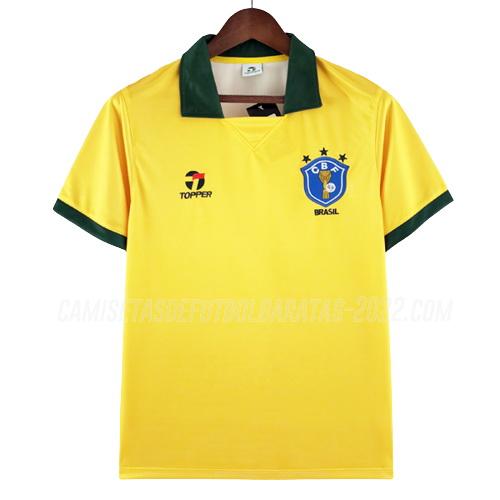 camiseta retro de la 1ª equipación brasil 1988