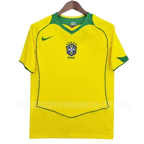 camiseta retro de la 1ª equipación brasil 2004