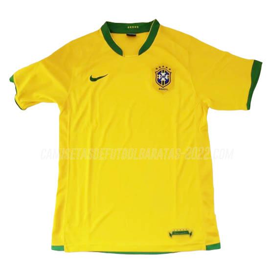 camiseta retro de la 1ª equipación brasil 2006