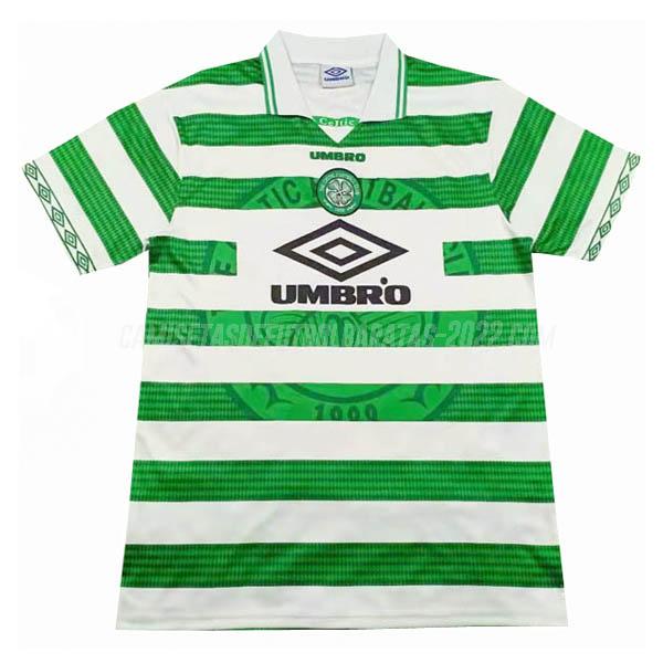 camiseta retro de la 1ª equipación celtic 1997-1999