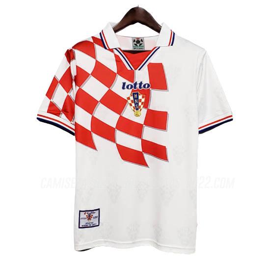 camiseta retro de la 1ª equipación croacia 1998