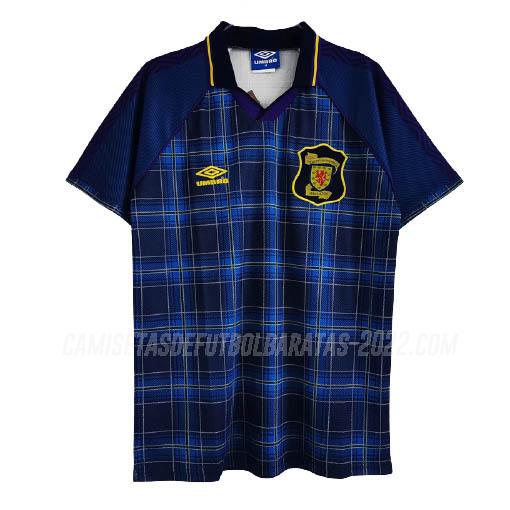 camiseta retro de la 1ª equipación escocia 1994-96