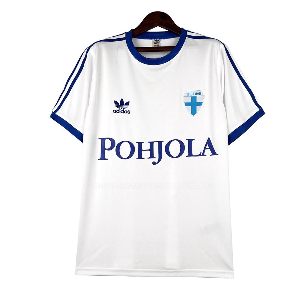 camiseta retro de la 1ª equipación finlandia 1982