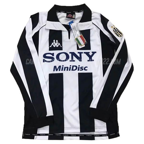 camiseta retro de la 1ª equipación juventus manga larga 1997-1998