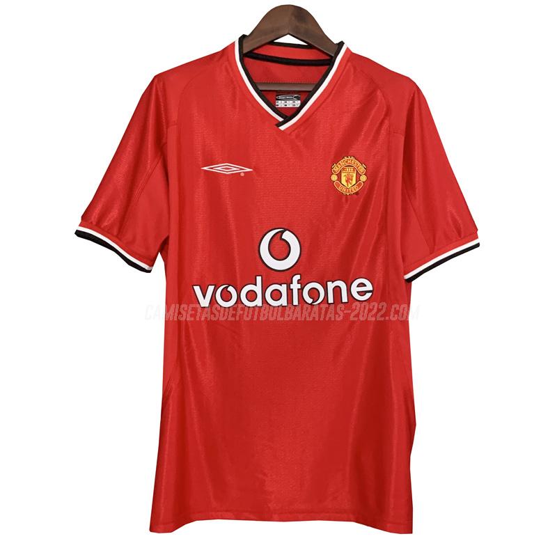 camiseta retro de la 1ª equipación manchester united 2003-2004