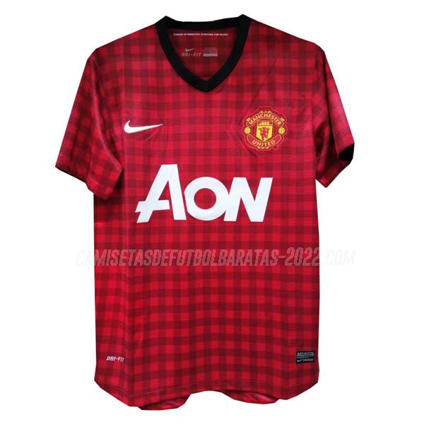 camiseta retro de la 1ª equipación manchester united 2012-2013