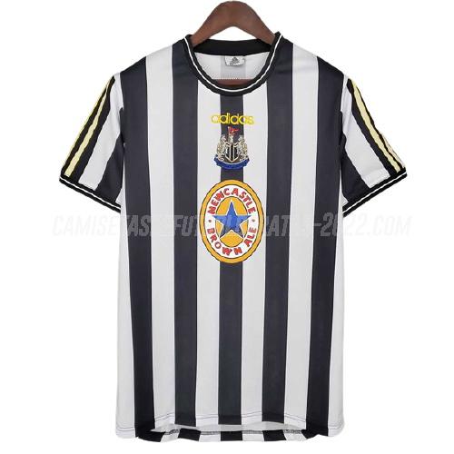 camiseta retro de la 1ª equipación newcastle united 1997-99