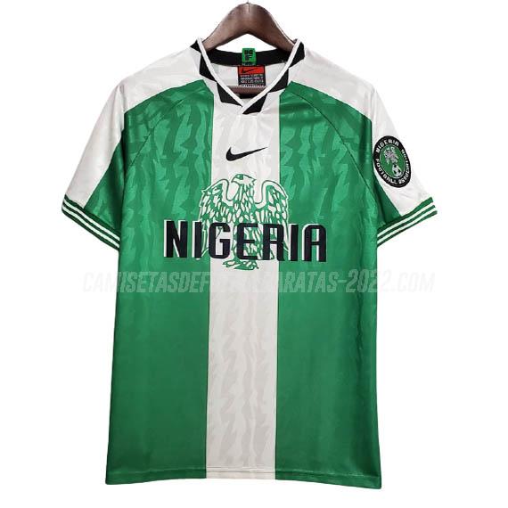camiseta retro de la 1ª equipación nigeria 1996