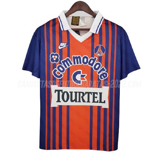 camiseta retro de la 1ª equipación paris saint-germain 1993-94