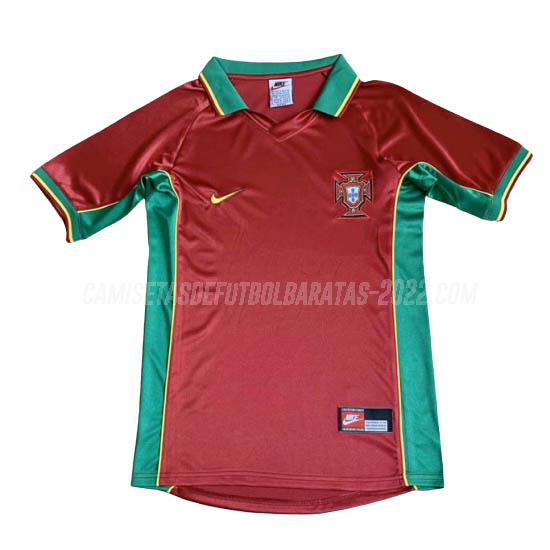 camiseta retro de la 1ª equipación portugal 1998