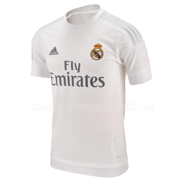 camiseta retro de la 1ª equipación real madrid 2015-2016