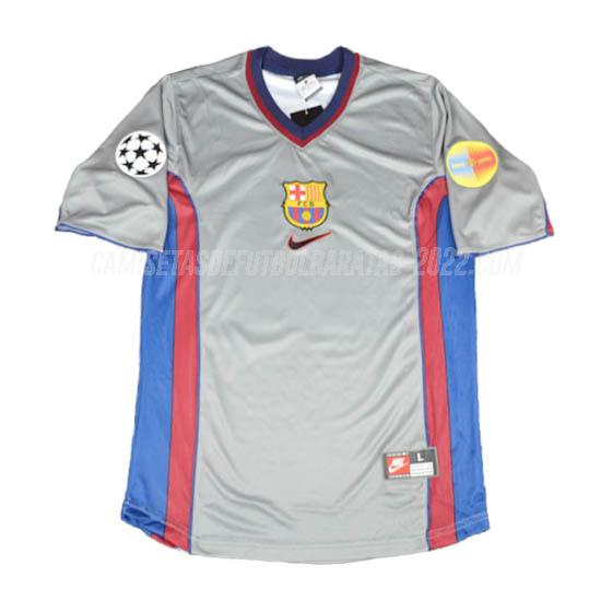 camiseta retro de la 2ª equipación barcelona 1999-2000